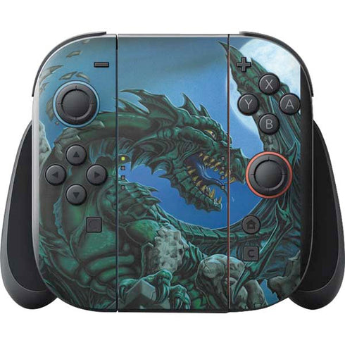 The Green Dragon by Ed Beard Jr Nintendo Switch 2 (2025) with Joy-Con Skin
